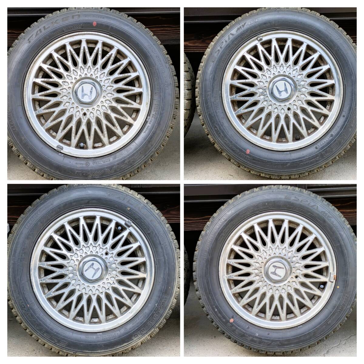 ★格安！ホンダ純正アルミ(ENKEI製)+スタッドレスタイヤ ファルケン ESP