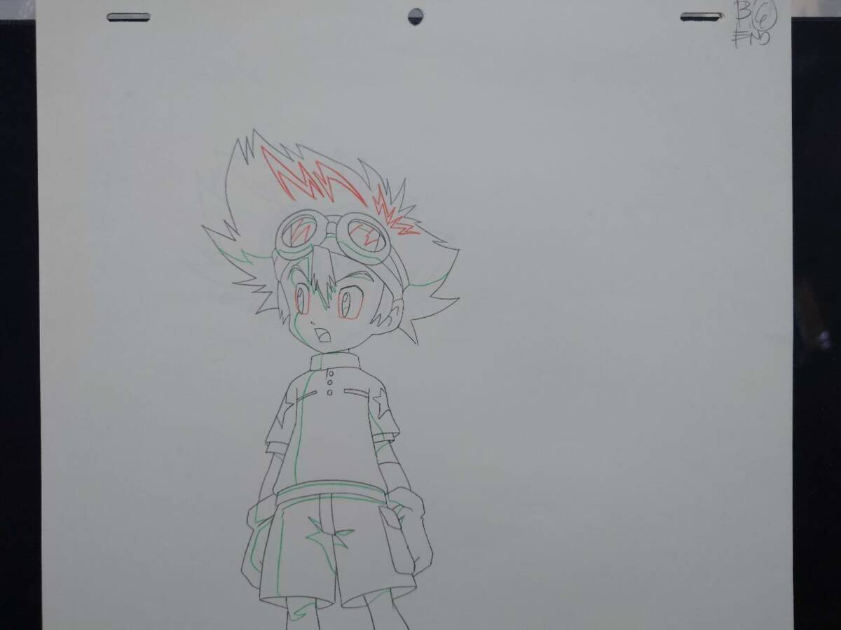  digimon приключения . бог Таичи исходная картина * цифровая картинка все 8 листов 