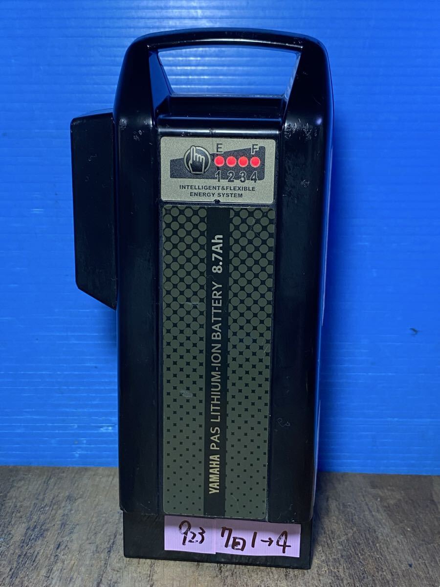 923 X90-20 длина вдавлено .7 раз мигает после 20 секунд 1 лампочка-индикатор 30 секунд 4 лампочка-индикатор 8.7ah Yamaha электромобиль аккумулятор б/у YAMAHA