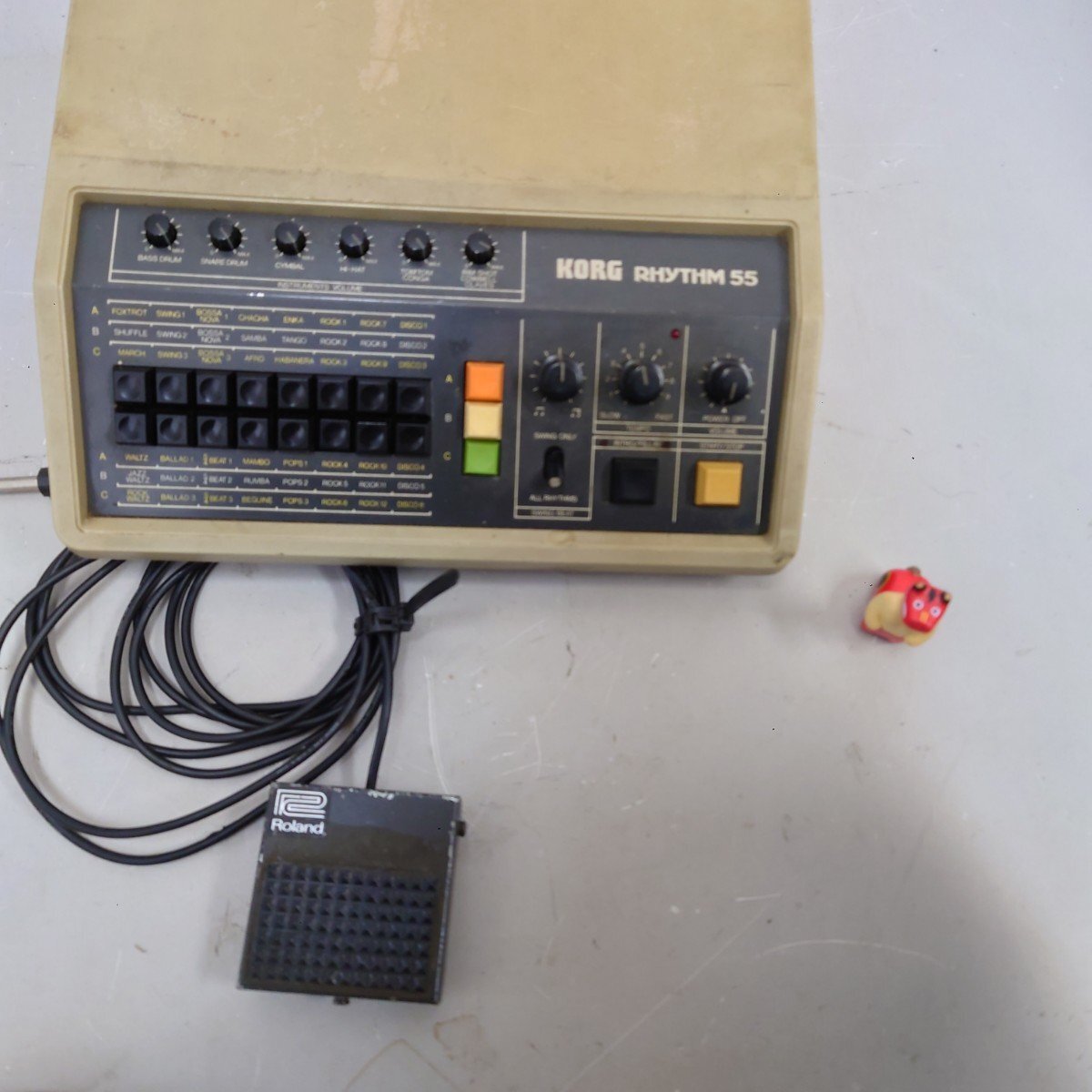 KORG KR55 Rhythm Machine 動作品 本体のみ 名機 リズム