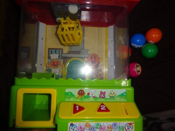 アンパンマン　わくわくクレーンゲーム　ジャンク品　正常に動きません　部品取りに（