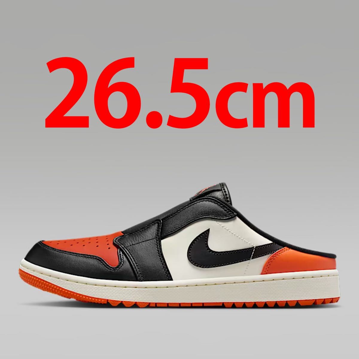 【新品未使用品　26.5センチ】ナイキ　エアジョーダン　ゴルフシューズ ナイキ エアジョーダン 6 ゴルフシューズ AJ6 インフラレッド 26.5㎝