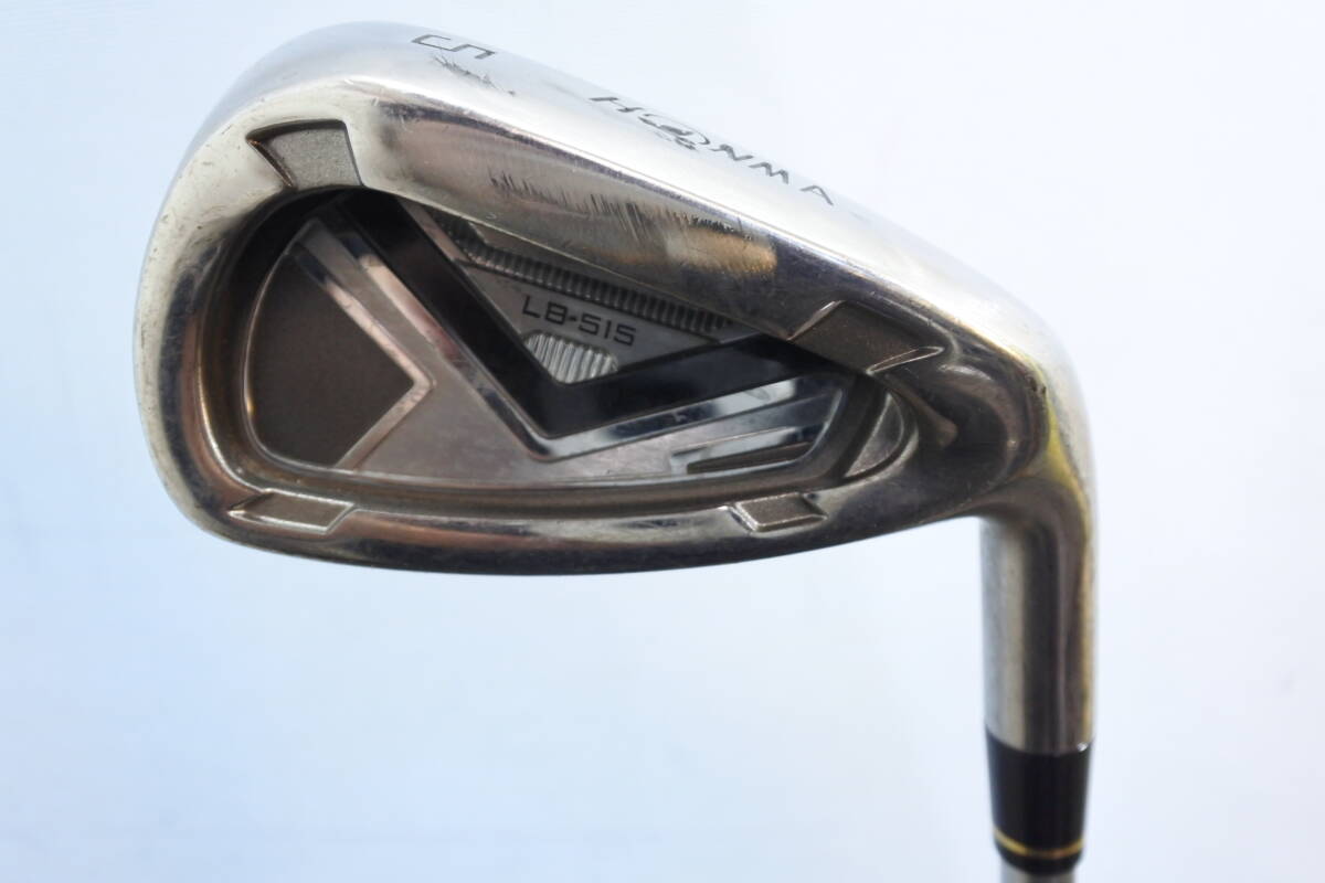 [KSD/S3/07] Honma Golf LB-515 5 номер железный одиночный товар подошва ведущий край сторона глубокая царапина есть Flex SR
