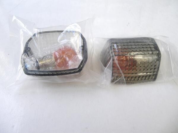 ★純正type ライトスモークレンズ 【フロント】 2個SET！＊ZRX1200