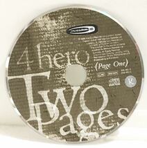 4 HERO　/　Two Pages 　　　2枚組　　　　輸入盤　　　　1998年ドラムンベースの名盤_画像3