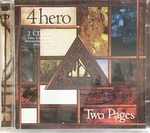 4 HERO　/　Two Pages 　　　2枚組　　　　輸入盤　　　　1998年ドラムンベースの名盤_画像1