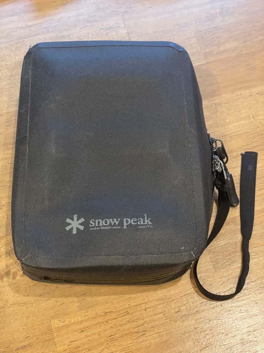 スノーピーク snow peak ソフトケース 黒 キャンプ アウトドア