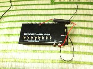 8CH VIDEO AMPLIFIER VC800車用映像分配器　ジャンク品