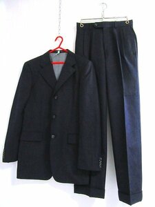 f7072-6 Ships SHIPS 3B single wool suit 36 dark blue series autumn winter 