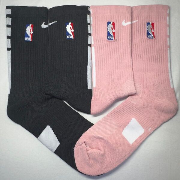★新品★ナイキNIKE NBA(26~28cm)バスケットボールソックス靴下2足