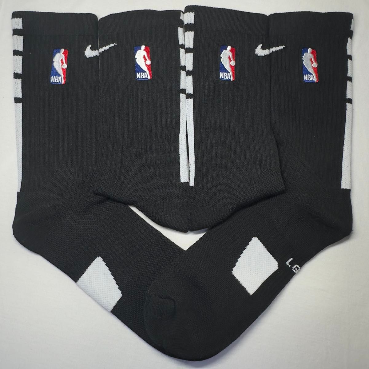 ★新品★ナイキNIKE NBA（26～28cm）バスケットボールソックス靴下2足