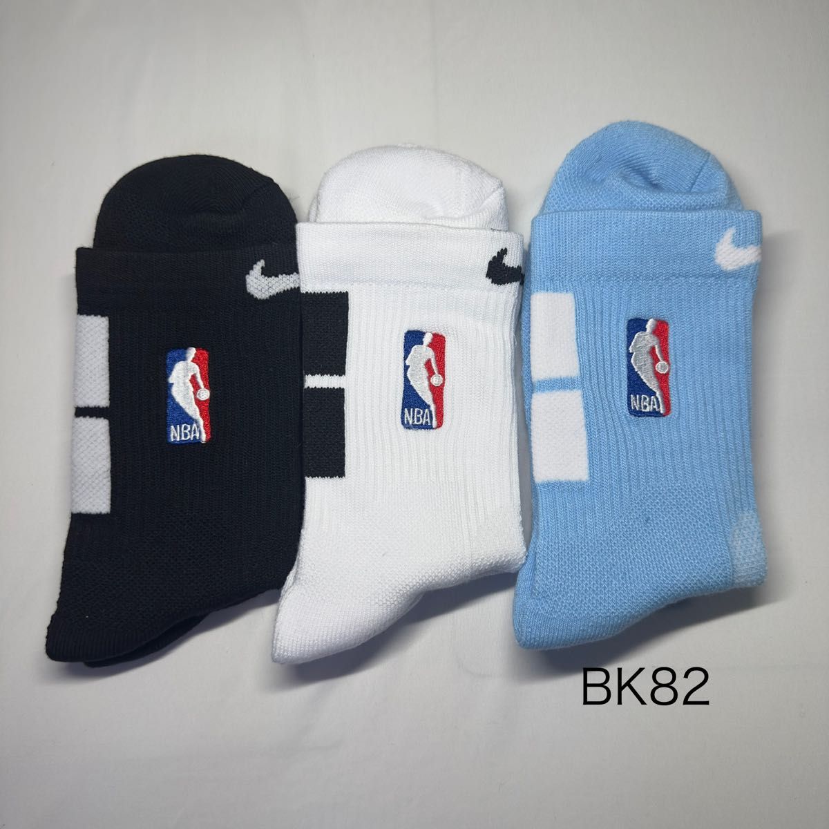 ★新品★ナイキNIKE NBA（26～28cm）バスケットボールソックス靴下3足