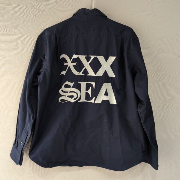 wind and sea ウィンダンシー god selection ゴッド ワークシャツ