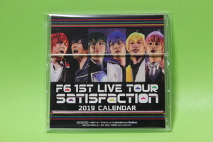 おそ松さん on STAGE F6 1st LIVEツアー Satisfaction DVD&BD アニメイト特典 2019年 卓上カレンダー