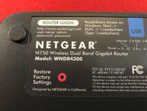 NETGEAR WNDR4300　　ワイヤレス　デュアルバンドギガビット無線LANルーター_画像3