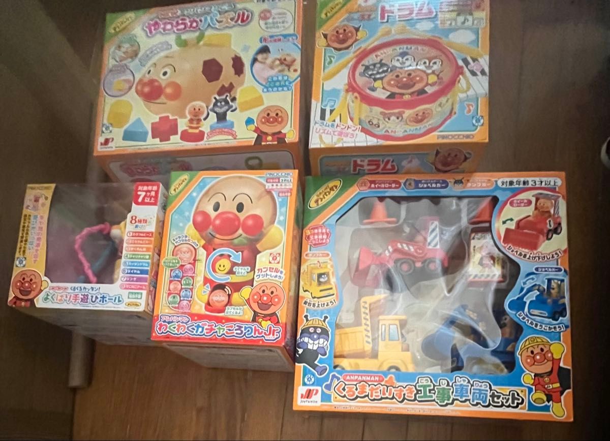 アンパンマン　おもちゃ　5個