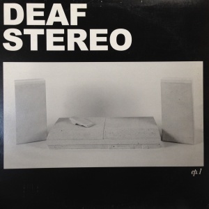 12inchレコード DEAF STEREO / HOUSE ON FIRE