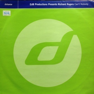 12inchレコード RICHARD ROGERS / CAN't NOBODY