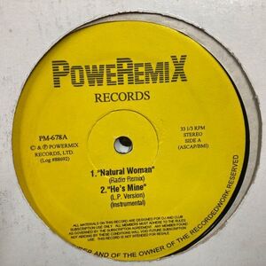 12inchレコード　 MARY J BLIGE / NATURAL WOMAN