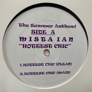 12inchレコード　 MISTA IAN / HOTTEST CHIC