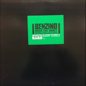 12inchレコード　 BENZINO / ROCK THE PARTY