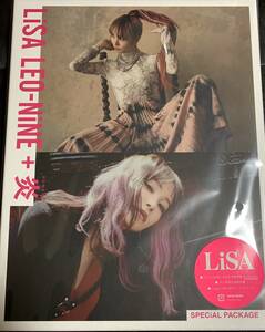 ■新品/送料無料■【Loppi・HMV限定ネックストラップ付スペシャルBOX】LiSA LEO-NiNE 初回生産限定盤A+炎 期間生産限定盤