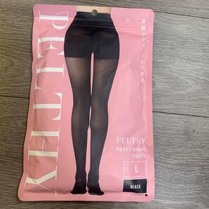 PELTHY RESET SHAPE TIGHTS L ブラック