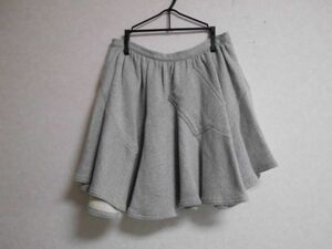 * Charles hole start s* gathered skirt * gray *sizeS