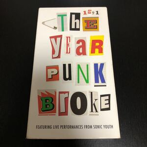 Sonic Youth / Sonic Youth In 1991: The Year Punk Broke ビデオテープ