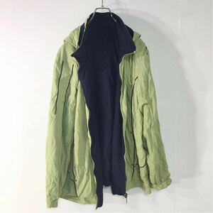 ATHLETIC WORKS アスレチックワークス リバージブル ナイロンジャケット JKT グリーン/ネイビー