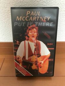  редкий! paul (pole) McCartney *put it there*VHS* видео * внутренний версия * снят с производства * Beatles * ценный! б/у товар!