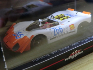 EBBRO 1/43 ポルシェ Porsche 908 Spider 1969 Targa Florio 