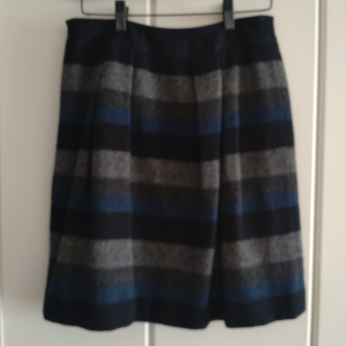 Entertainar ボーダースカート フレアスカート