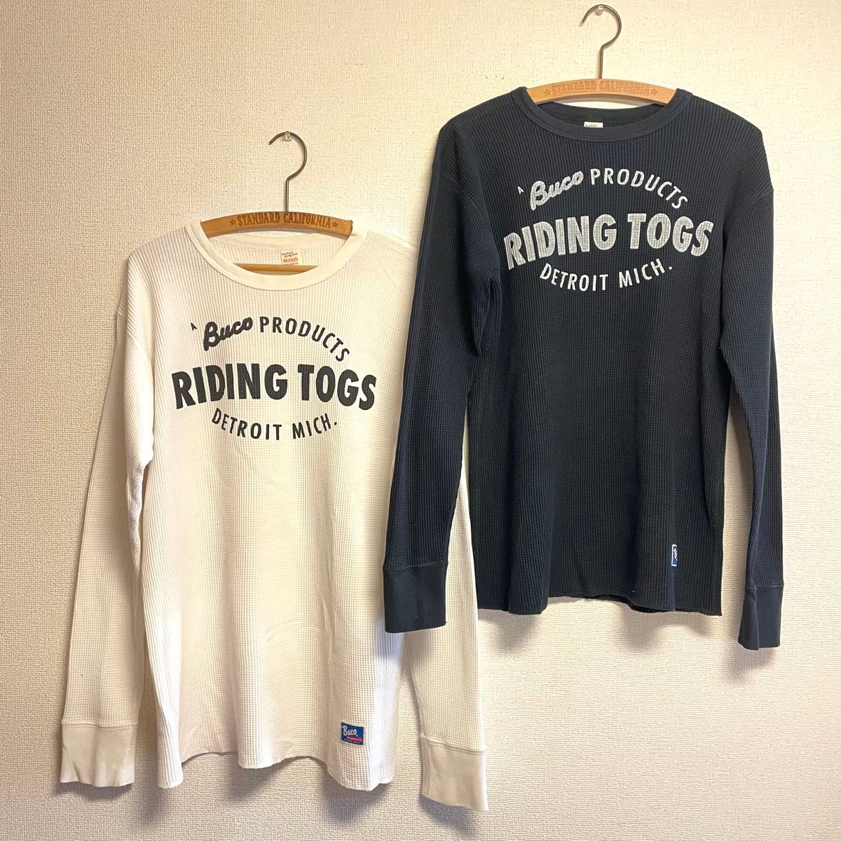 THE REAL McCOY リアルマッコイズ BUCO ブコヘルメット サーマル Lサイズ 2色セット ロンT