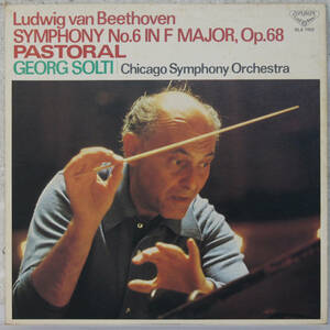 01205i 12LP★ GEORG SOLTI / BEETHOVEN Symphony no.6 Pastoral ★ SLA1102 ショルティ指揮 ベートーヴェン 交響曲第6番 田園