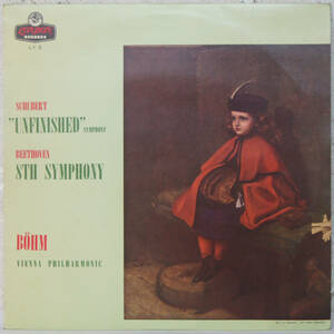 01205i 12LP★ BOHM / SCHUBERT Unfinished symphony BEETHOVEN 8th symphony ★ LY2 カルル・ベーム指揮 交響曲 未完成 第8番