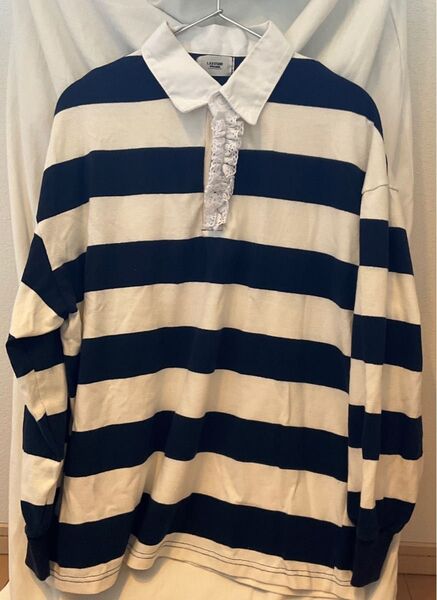 ロングTシャツ ボーダー