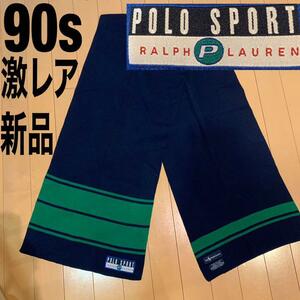 90s 新品未使用　激レア　polo sport ポロスポーツ　マフラー