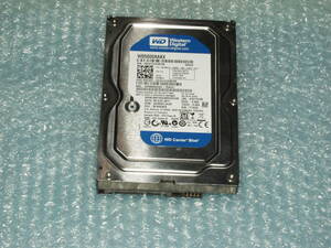 ■□Western Digital 3.5inch 500GB SATA-HDD WD5000AAKX 中古品12□■