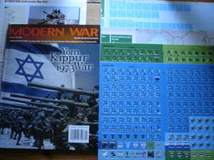 MODERN WAR　＃25　Yoｍ　Kippur War　1973　第四次中東戦争　未カット未使用　ルール和訳付