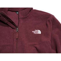 【新品本物 USA購入】THE NORTH FACE ノースフェイス■ CAMPBELL PULLOVER 1/4 ZIP ■ Dレッド / S ■ヘビーウェイトフリース 海外限定_画像3