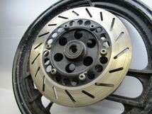 FZ400R★46X★純正フロントホイール/2.50×16　アクスル15Φ！　ディスク磨耗少！　検索番号19A111_画像2