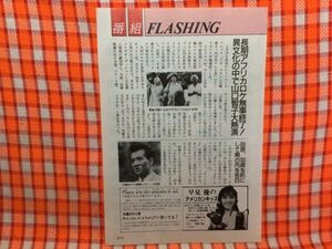 CN15781◆切抜き◇山口智子田原俊彦早見優◇プサマカシ・長期アフリカロケ無事終了・オシャレ3030・胸の内を告白・アメリカンキッズ