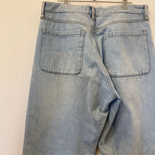WIND AND SEA ウィンダンシー SDT LOOSE FIT DENIM ルーズフィット デニム WDS-CLC-2-04
