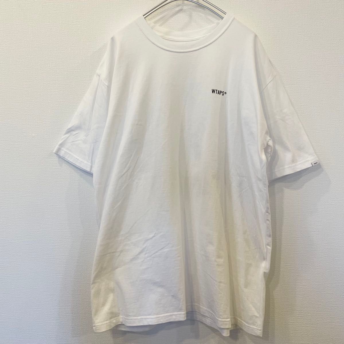 WTAPS ダブルタップス MON SCREEN TEE WHITE 221PCDT-ST05S Tシャツ 半袖 火消し