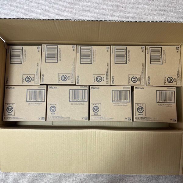 ドラゴンボール S.H.Figuarts 孫悟空&龍 -40周年記念Edition- 9個