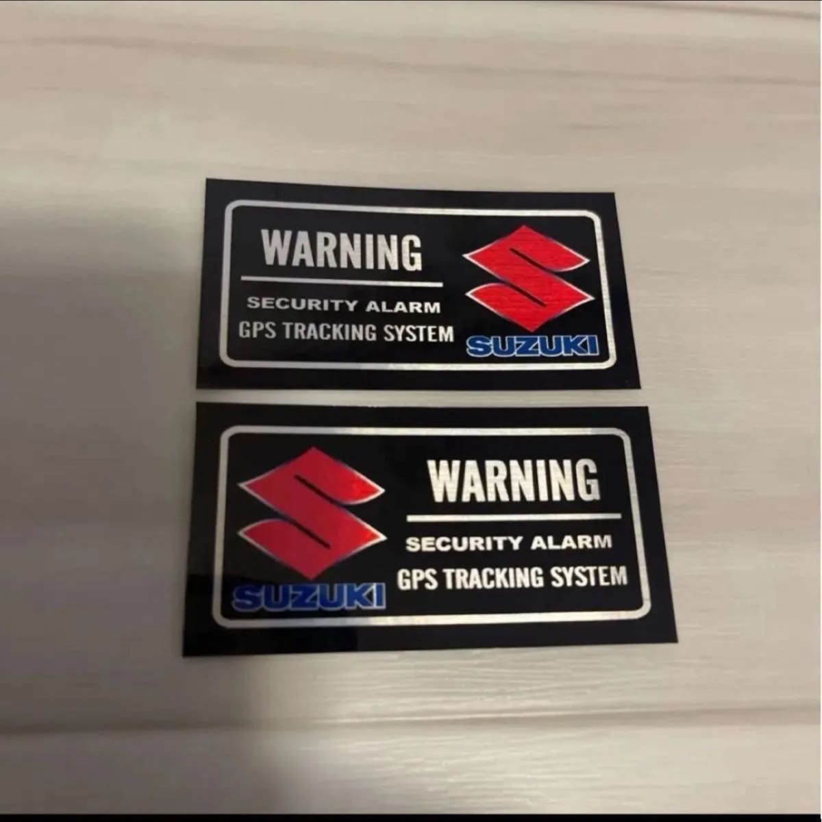 スズキ　セキュリティステッカー