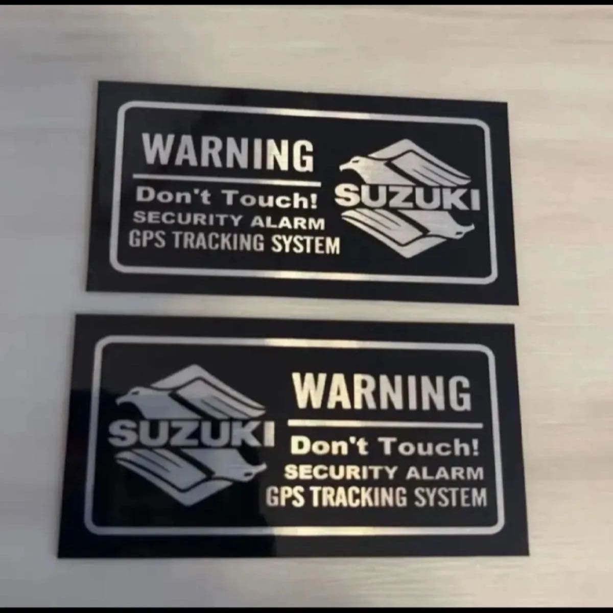 スズキ　セキュリティステッカー　
