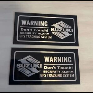 スズキ セキュリティステッカー