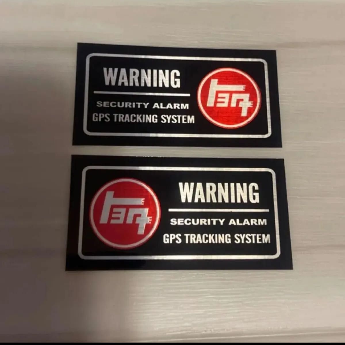 トヨタ　セキュリティステッカー